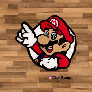Custom Tuft Mario Rug